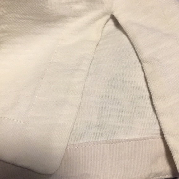 J.Crew white natural tunic dress, 3/4 sleeve - Picture 5 of 6